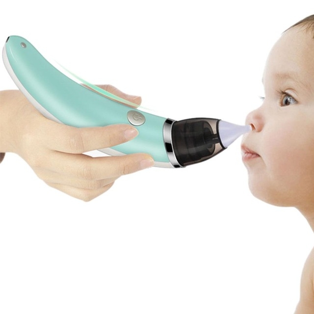 Baby Nasal Aspirator Electric Nose Cleaner Sniffling Equipment Safe Hygienic Nose Snot Cleaner