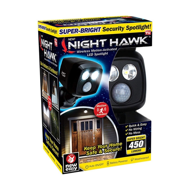 Wireless Motion-Activated LED Sportlight Super Bright Keep Your Home Safe and Secure Night light