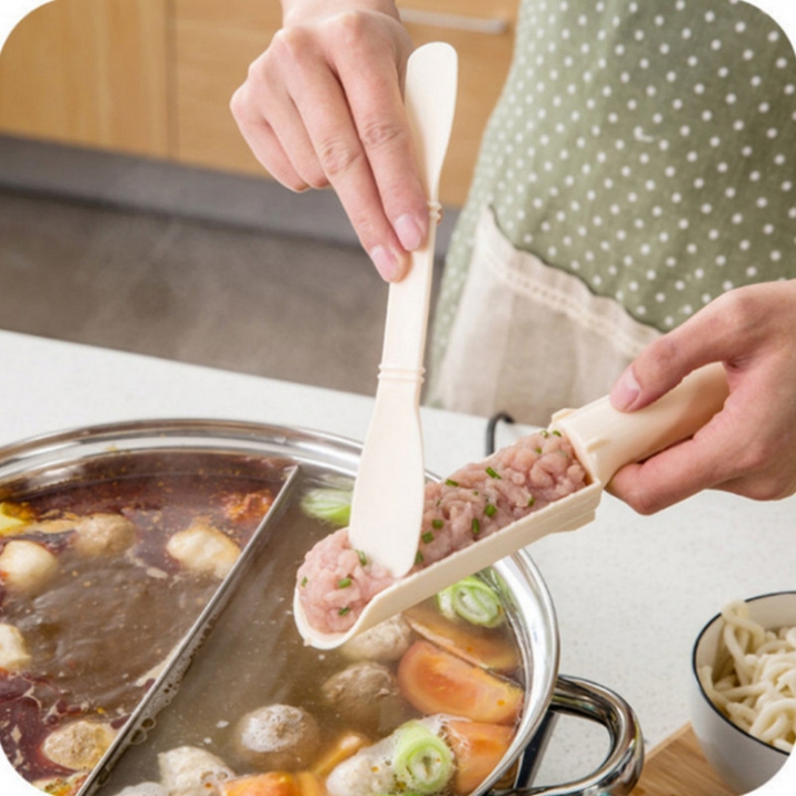 Meatball Maker Fish Shrimp Balls Meatloaf DIY Mould Stuffed Meatball Rice Ball Shovel Hamburger    Kitchen Restaurant Supplies