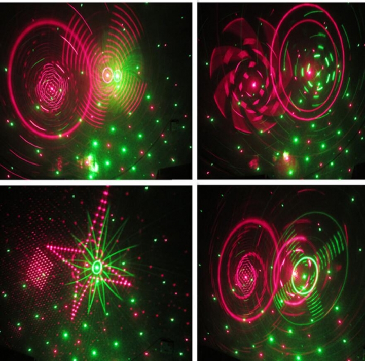Laser Projector Sky Star Spotlight Showers Landscape DJ Disco Garden Lawn Christmas party