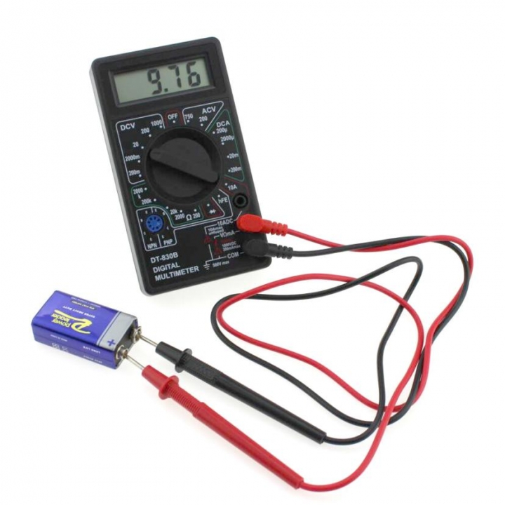 LCD Digital DT-830B Voltmeter Ohmmeter Ammeter Multimeter Handheld Tester  AC DC home tester