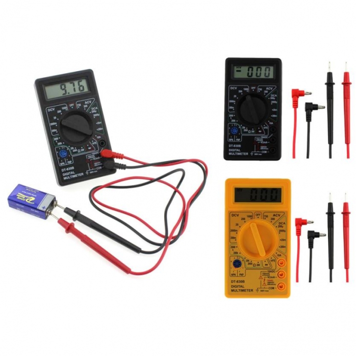 LCD Digital DT-830B Voltmeter Ohmmeter Ammeter Multimeter Handheld Tester  AC DC home tester
