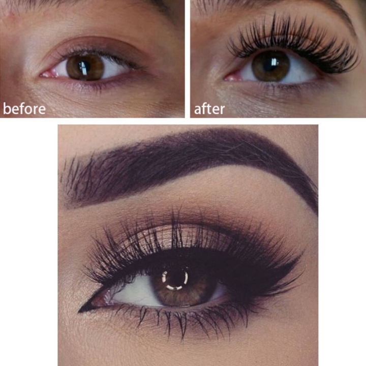 3 second Lash magnetic eyelash reusable  eyelashes magnet false handmade eyelashes