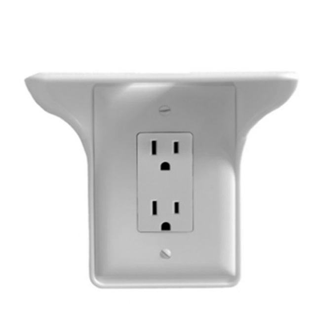 Switch Plug Stacks Outlet Shelf Simple Wall Stack Mobile Charging Shelf Easy Installation