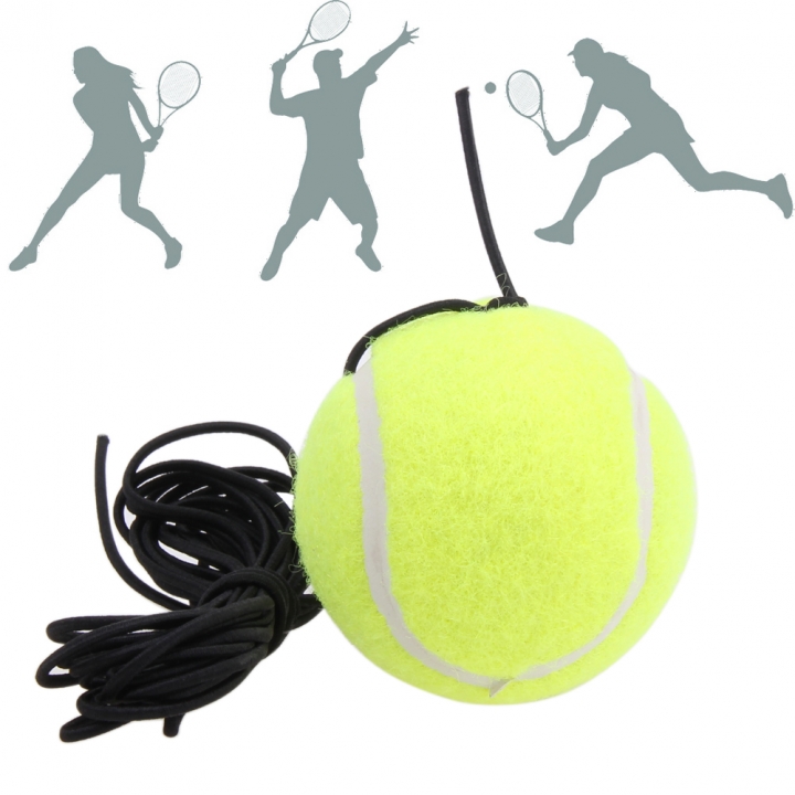 Exercise Tennis Ball Sport Self-study Rebound Ball With Tennis Trainer Baseboard Sparring Device