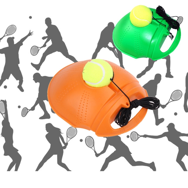 Exercise Tennis Ball Sport Self-study Rebound Ball With Tennis Trainer Baseboard Sparring Device
