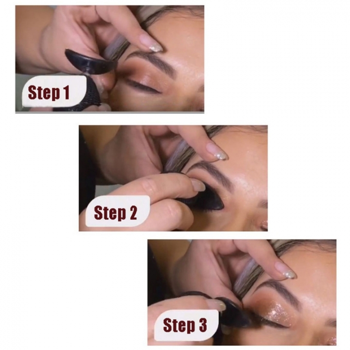 MISS ROSE Beauty Fashion Magic Eyeshadow Stamp Crease Lazy Makeup Applicator Eyes Makeup Tools