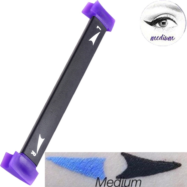 Two Sides Vamp Stamp Liquid Eyeliner Fast Dry Black Eye Liner Pencil With Eyeliner Cosmetic Tool