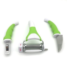 Triple Slicer Vegetable Kitchen Tools Sharp Slicers Popupar Kitchen Stainless Slicers 3 Tools