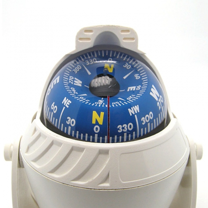 LED Light Digital Compass Magnetic Sphere Marine Military Electronic Boat For Marine Boat Car