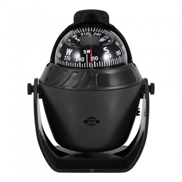 LED Light Digital Compass Magnetic Sphere Marine Military Electronic Boat For Marine Boat Car