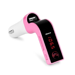 Wireless Bluetooth FM Transmitter With Car USB Charger TF Slot for MP3 play
