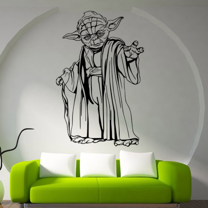 Planet War character Star wars bedroom living room Wall sticker
