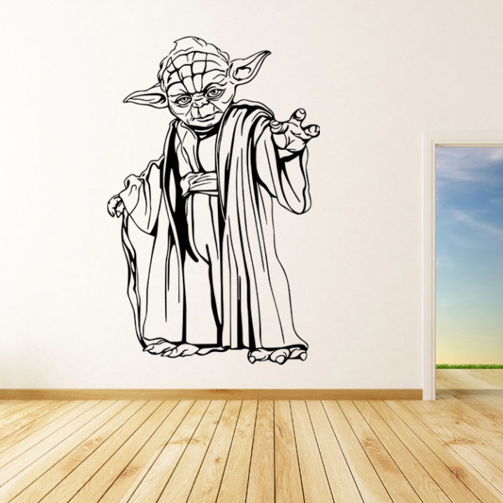 Planet War character Star wars bedroom living room Wall sticker