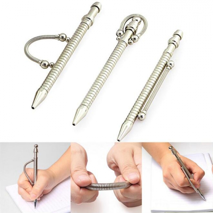 Ballpoint  Pen Magic Fidget Pen DIY Magnetic Bendable Pen Magnet Antistress Christmas Toys