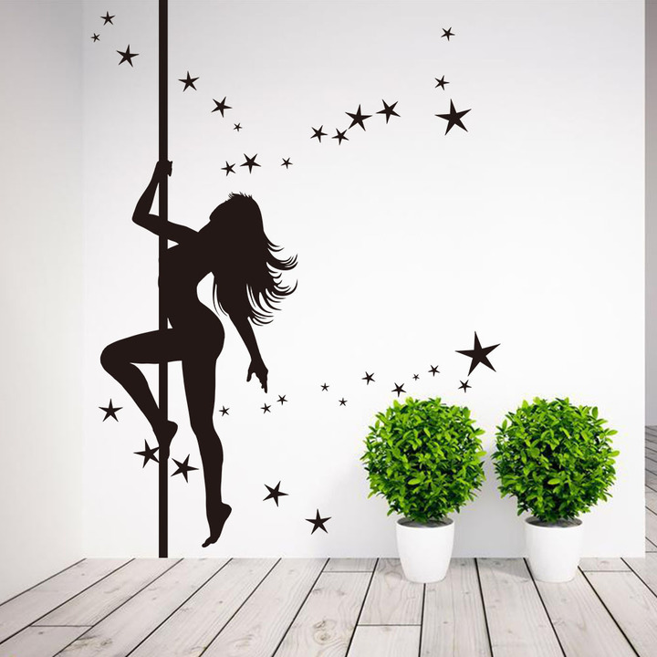 Creative living room bedroom background Can be removed Wall sticker Home decoration