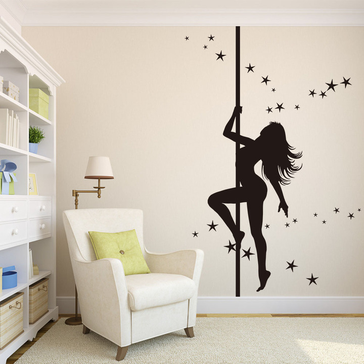 Creative living room bedroom background Can be removed Wall sticker Home decoration