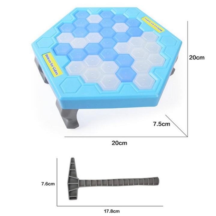 Save Penguin Icebreaker Demolition Wall Chisel Ice Toy Desktop Game Beat Penguin Toys For Children