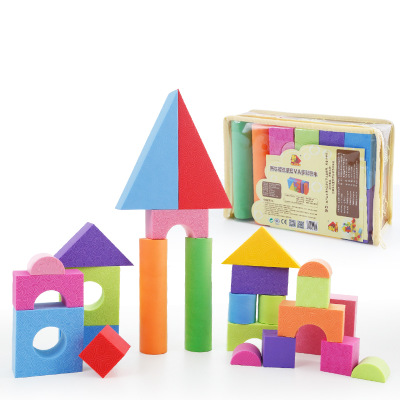 Building Blocks Embossing Ultralight high quality foam Safety Non-toxic Puzzle Preschool Toys