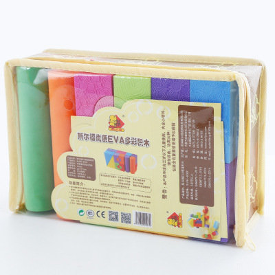 Building Blocks Embossing Ultralight high quality foam Safety Non-toxic Puzzle Preschool Toys