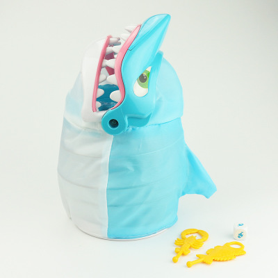 New exotic Whole person Parent-child interactive board game Biting Great white shark Toy Tricky toy