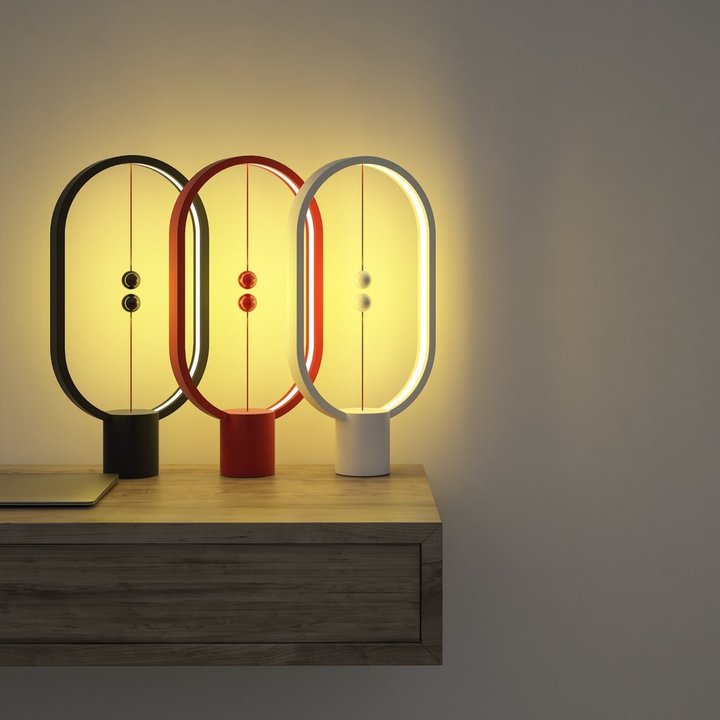 Balance Lamp LED Night Light USB Powered Home Decor Bedroom Office Night Lamp Novel Light