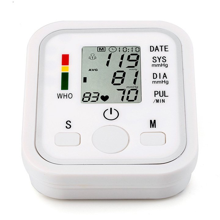 Digital Upper Arm Blood Pressure Monitor Heart Beat Rate Pulse Meter Tonometer  pulsometer