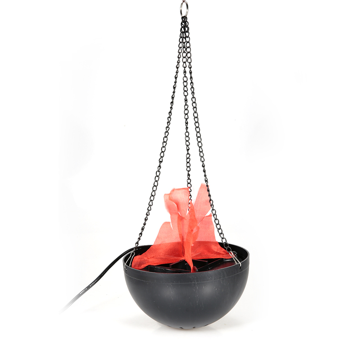 Hanging Flame Light Electronic Brazier LED Candle Simulation Flame Halloween Party Decoration Light