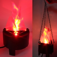 Hanging Flame Light Electronic Brazier LED Candle Simulation Flame Halloween Party Decoration Light