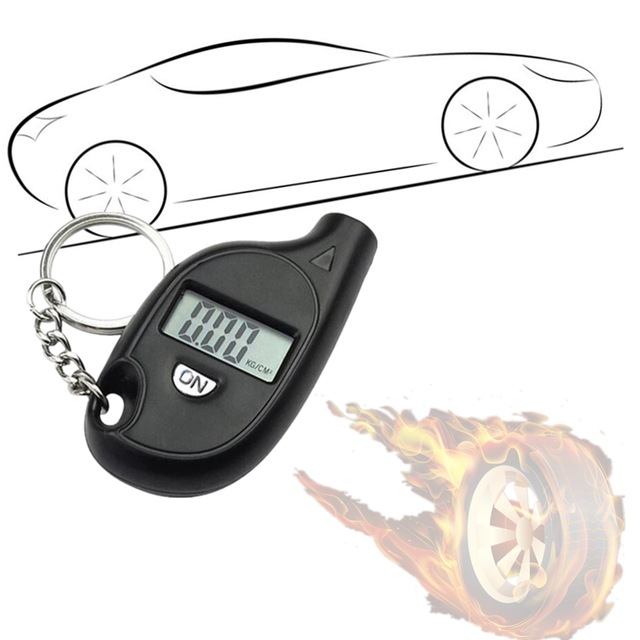 Tire pressure Digital LCD 2-150 PSI Tire Tyre Wheel Air Pressure Gauge Tester Procession Tool