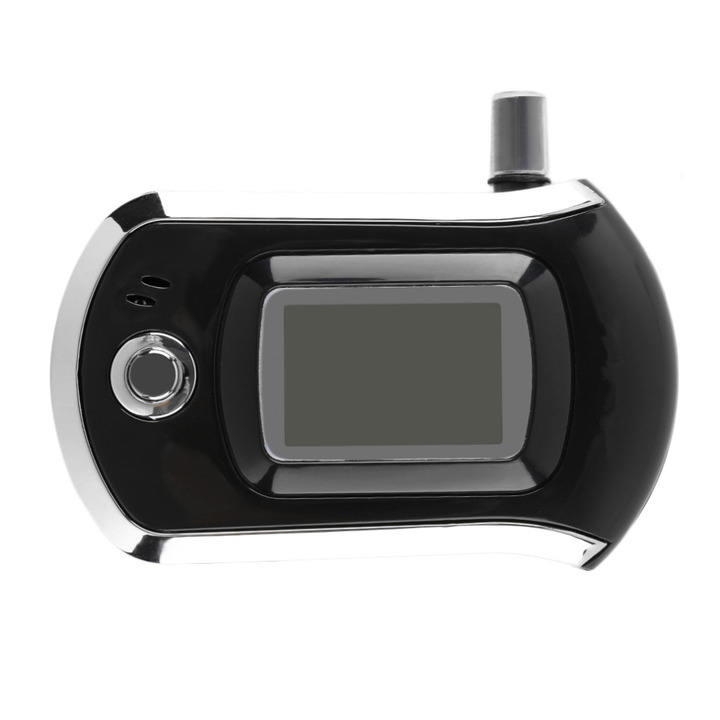 Digital Breath Alcohol Tester Breathalyzer with LCD Dispaly with Mouthpieces Police Alcohol