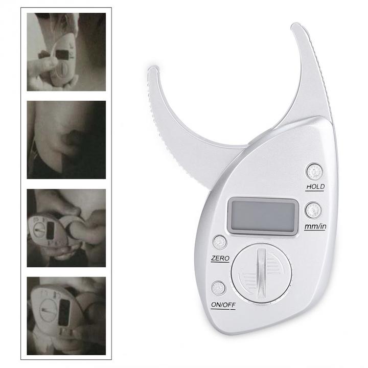 Body Fat Caliper Monitors Electronic Digital body fat analyzer Tape Measure Pack Skin Muscle Tester
