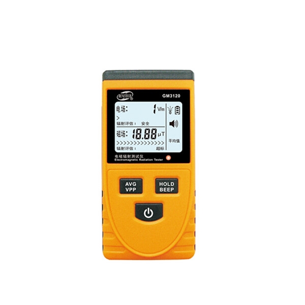 GM3120 Radiation Tester Electromagnetic EMF Magnetic Electric Field  Tester Meter Detector
