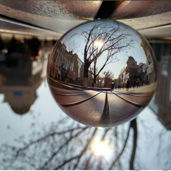 Artificial Crystal Ball Natural Magic Healing Sphere Globe Photography Balls Crystal Craft Decor