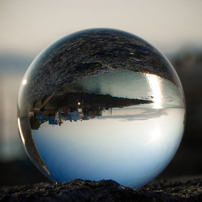 Artificial Crystal Ball Natural Magic Healing Sphere Globe Photography Balls Crystal Craft Decor