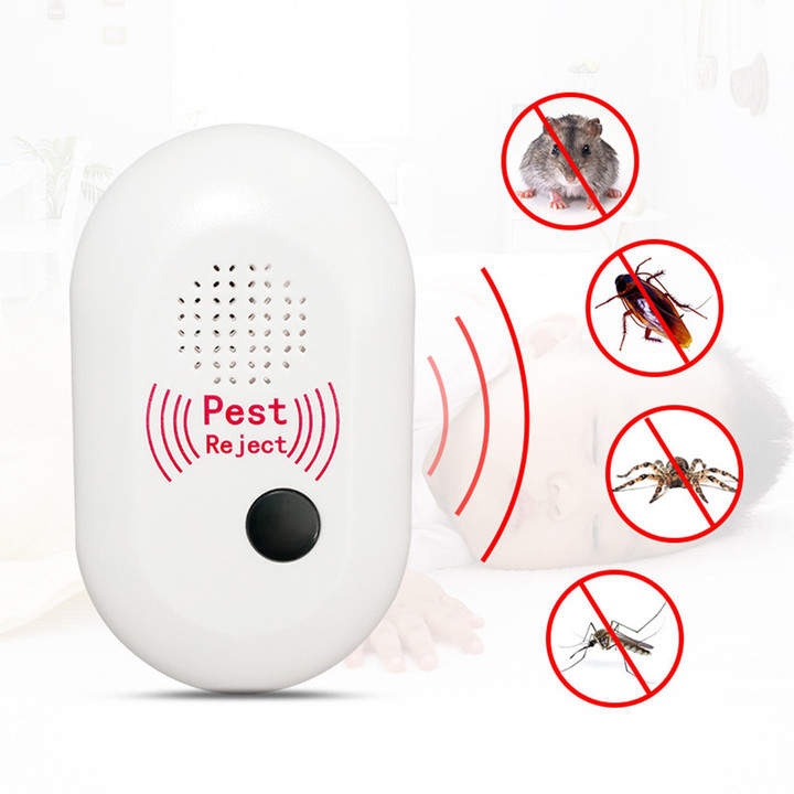 Home Bedroom Pest Repellent Night Light Reject Ultrasonic Pest Reject Electronic Magnetic Repeller