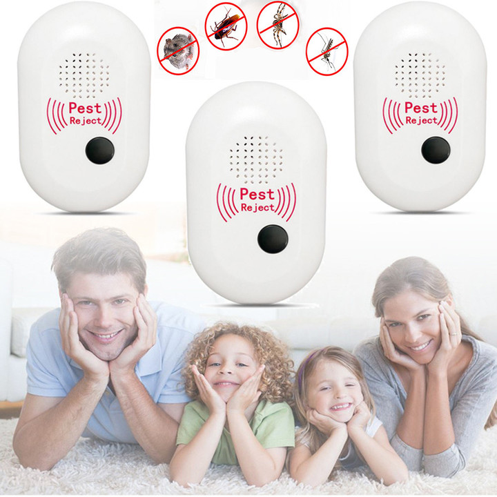 Home Bedroom Pest Repellent Night Light Reject Ultrasonic Pest Reject Electronic Magnetic Repeller