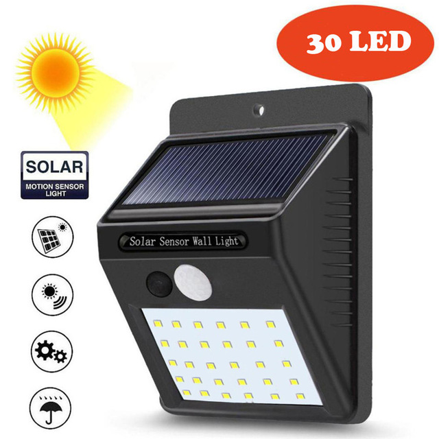 solar light Three functions mode led human body Induction lamp garden Fence Street light