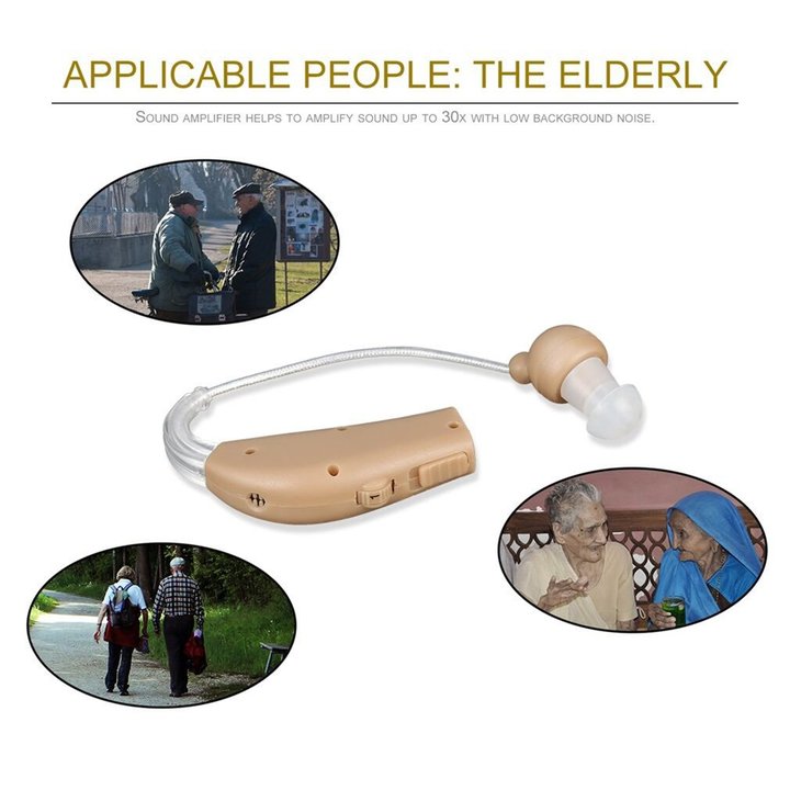 Hearing Aids Sound Voice Amplifier Behind The Ear JZ-1088F For The Elderly Hearing Aid