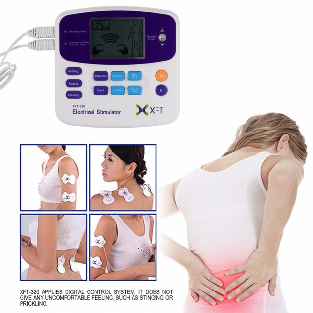 XFT-320 Digital Massager Massage Electrode Pad Acupuncture Pen Body Foot Massage Device Pain Relief
