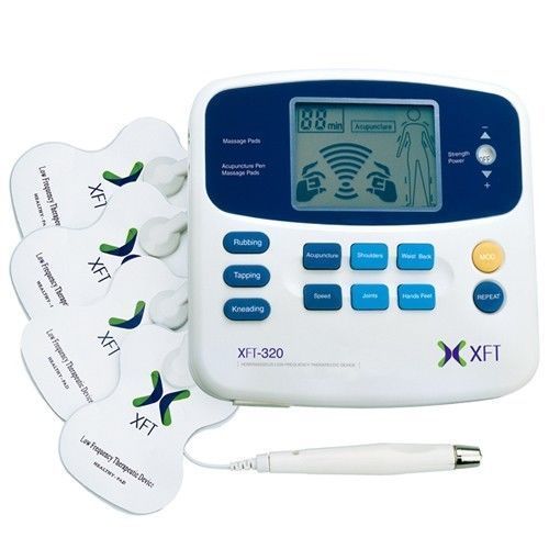 XFT-320 Digital Massager Massage Electrode Pad Acupuncture Pen Body Foot Massage Device Pain Relief