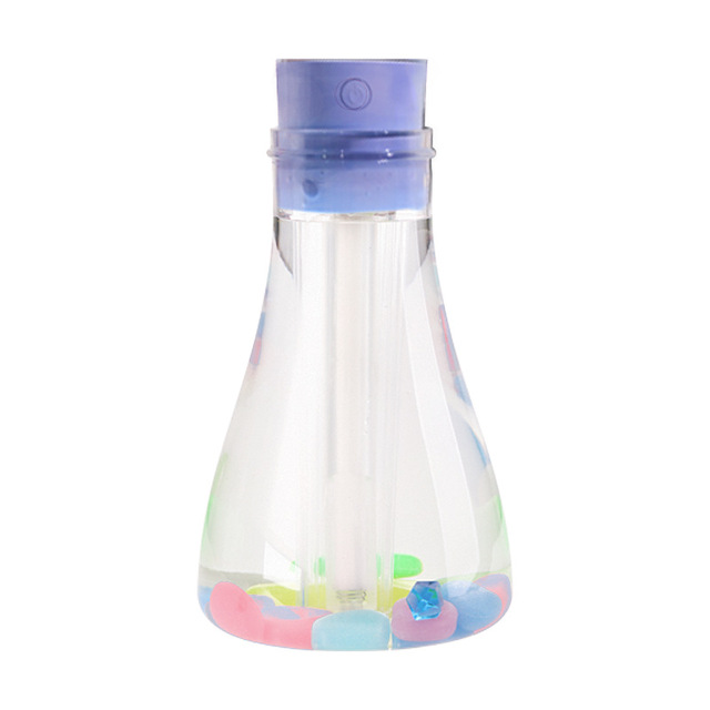 Wishing Bottle Shaped USB Humidifier LED Night Light Desktop Air Purifier