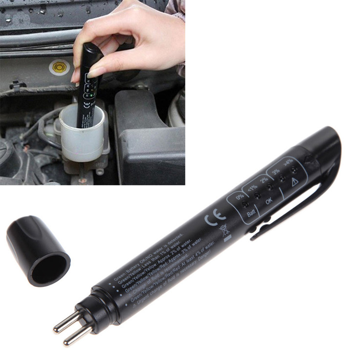 Car Brake Fluid Tester Pen Auto Oil Check Analyzer Detect Tools Hand Braking Liquid Test Pencil