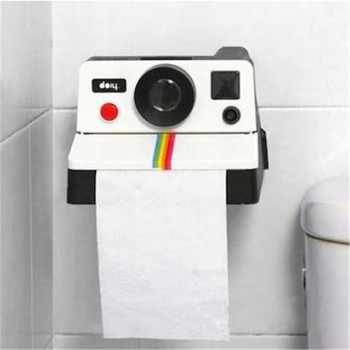Retro Cute Camera Paper Towel Paper Holder Tube Toilet Paper Tray Paper  Pumping  Tissue Box Pumping