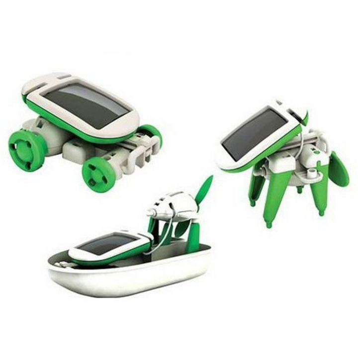 Learning Power Solar Robot Kit Toy Transformation Robot DIY Toy Science Kit For Kid Birthday