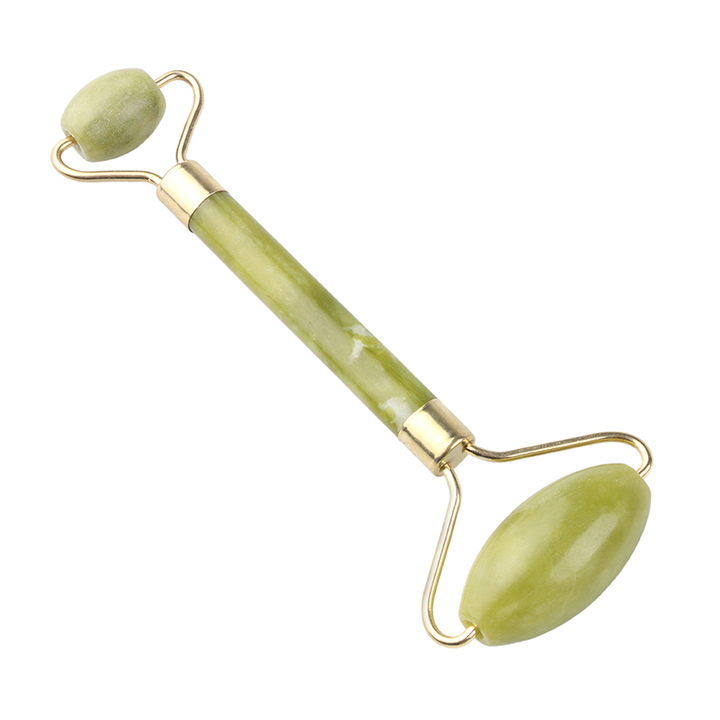 Facial Massage Roller Natural Jade Face Slimming Shaper Body Foot Relaxation Beauty Tool