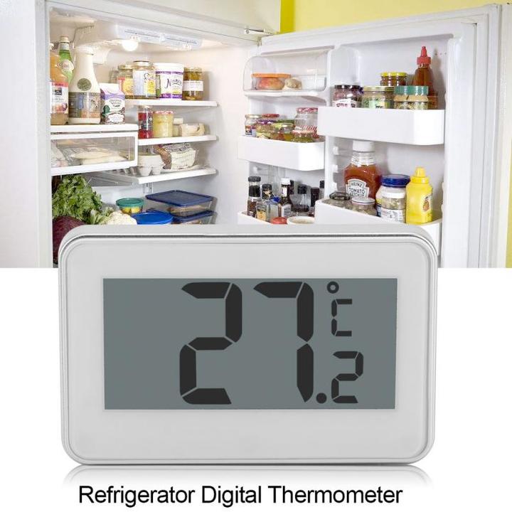 Household High precision waterproof electronic refrigerator Frost Call the police thermometer