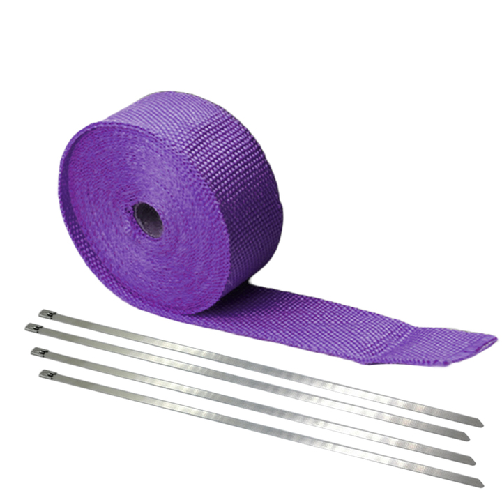 Insulated hand touch soft banana belt Exhaust pipe modification parts Anti-scalding cotton cloth