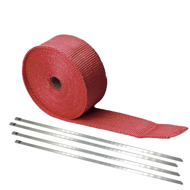 Insulated hand touch soft banana belt Exhaust pipe modification parts Anti-scalding cotton cloth