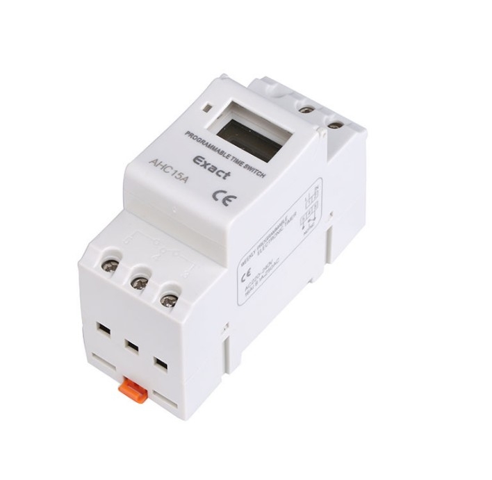 24V 12V AHC15A THC15A Din Rail Digital Timer Time Switch Relay Daily/Weekly Programmable